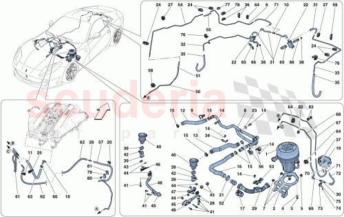 Part Diagram for Ferrari 340100