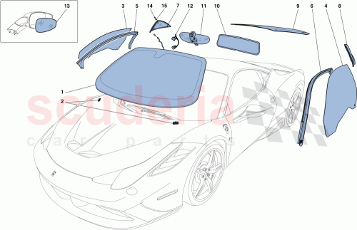 Part Diagram for Ferrari 85676000
