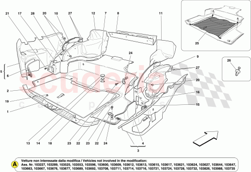 Part Diagram for Ferrari 81916900
