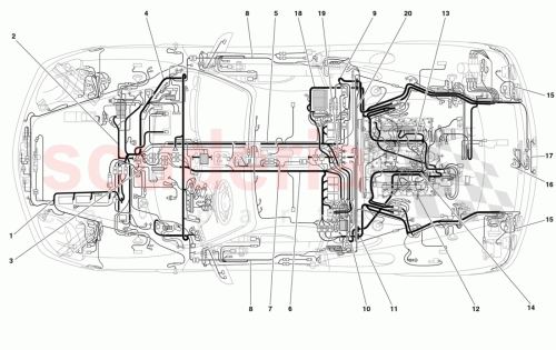 Part Diagram for Ferrari 179167