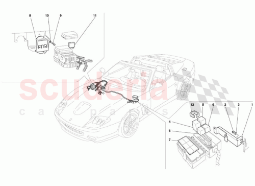Part Diagram for Ferrari 172873