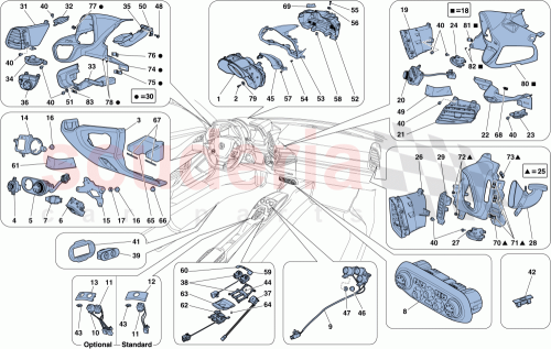 Part Diagram for Ferrari 84208700