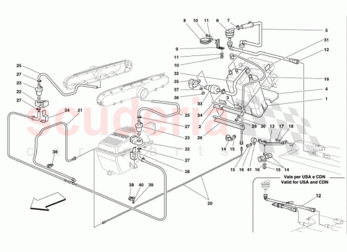 Part Diagram for Ferrari 181961