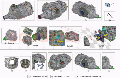 Part Diagram for Ferrari 70004092