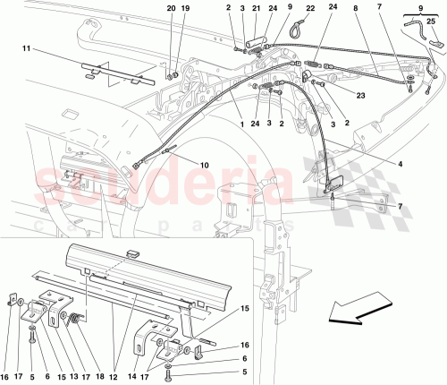 Part Diagram for Ferrari 66691100