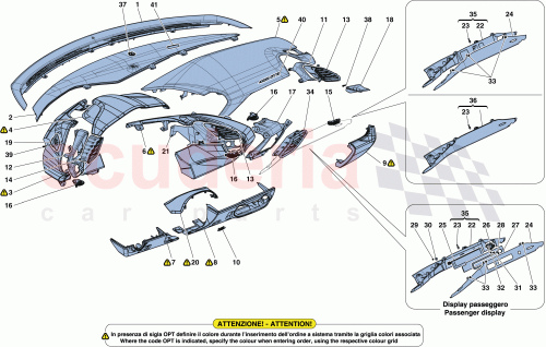 Part Diagram for Ferrari 87174100