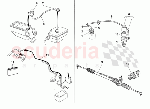 Part Diagram for Ferrari 176036