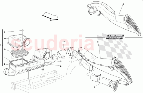 Part Diagram for Ferrari 226657