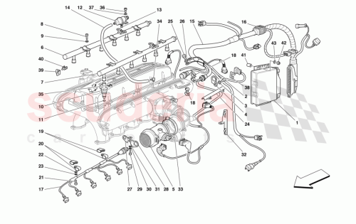 Part Diagram for Ferrari 152211