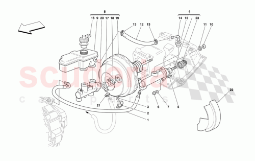 Part Diagram for Ferrari 153592