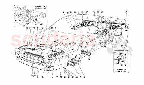 Part Diagram for Ferrari 63692410