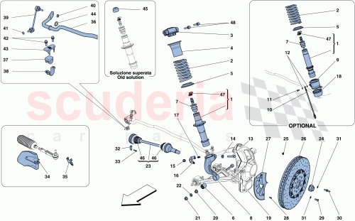 Part Diagram for Ferrari 70006025