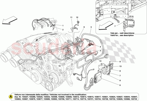 Part Diagram for Ferrari 191273