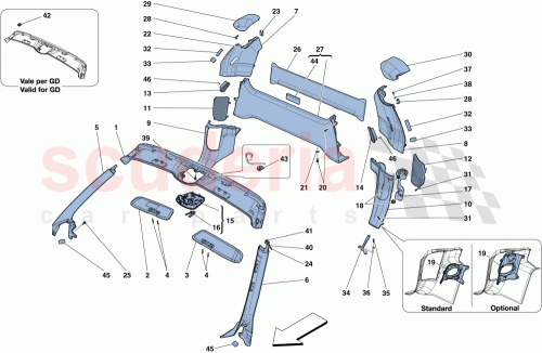 Part Diagram for Ferrari 84363200