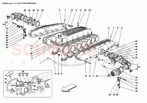 Part Diagram for Ferrari 181063