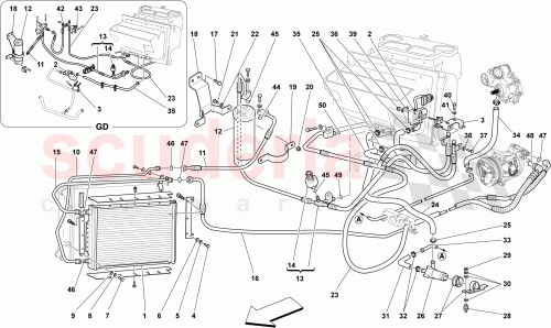 Part Diagram for Ferrari 65460300
