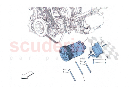 Part Diagram for Ferrari 16045824