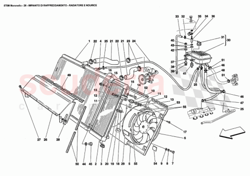 Part Diagram for Ferrari 181602