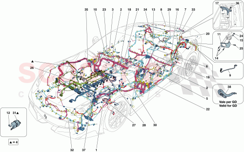 Part Diagram for Ferrari 319630