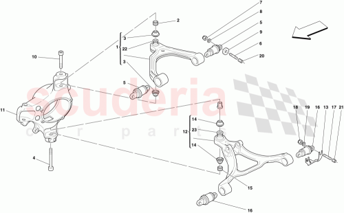 Part Diagram for Ferrari 13582310