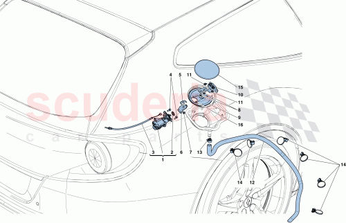 Part Diagram for Ferrari 81802300