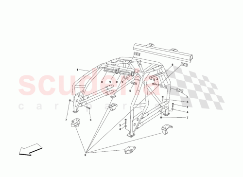Part Diagram for Ferrari 196655