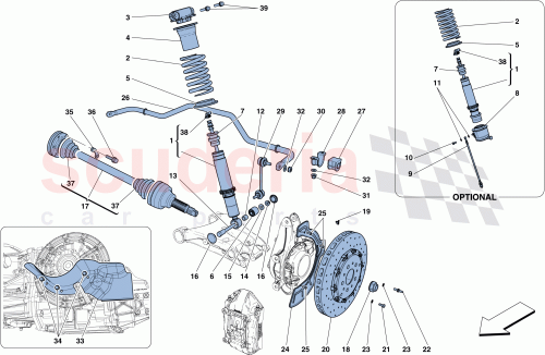 Part Diagram for Ferrari 262384