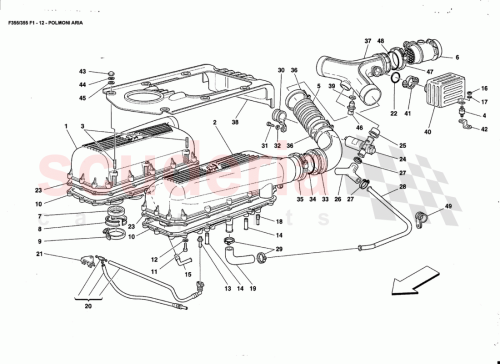 Part Diagram for Ferrari 168911