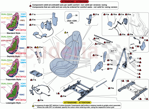Part Diagram for Ferrari 88813400
