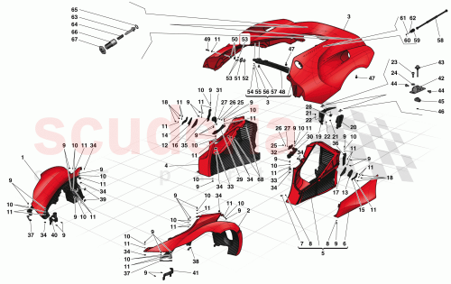 Part Diagram for Ferrari 87446510