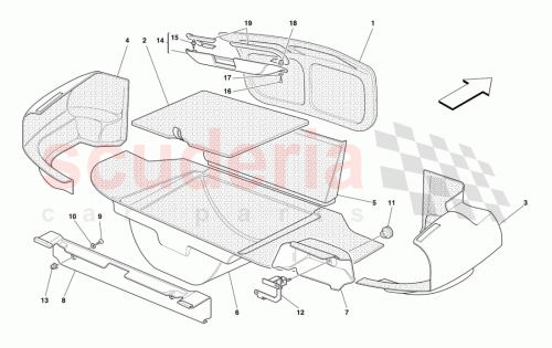 Part Diagram for Ferrari 12611342