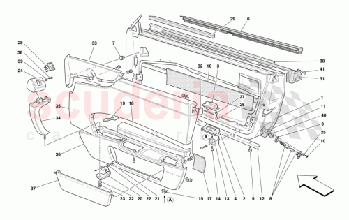 Part Diagram for Ferrari 663427