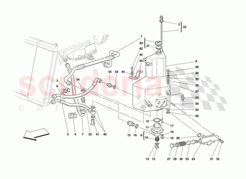 Part Diagram for Ferrari 180590