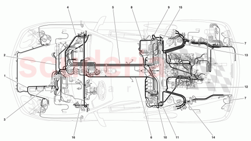 Part Diagram for Ferrari 182851