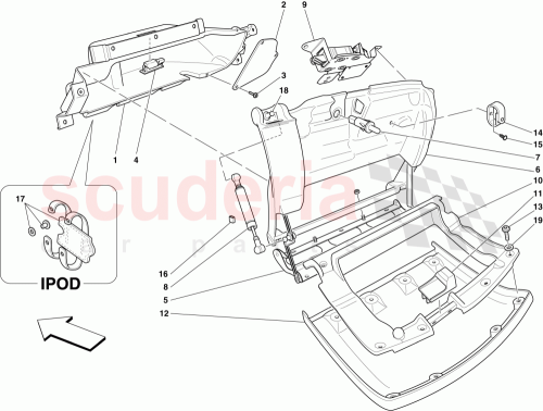 Part Diagram for Ferrari 188266