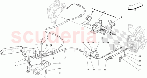 Part Diagram for Ferrari 122091