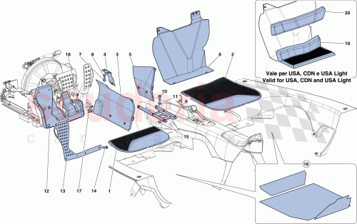 Part Diagram for Ferrari 312587
