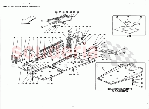 Part Diagram for Ferrari 64608800