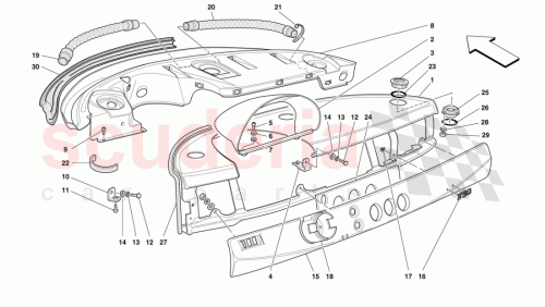 Part Diagram for Ferrari 167022