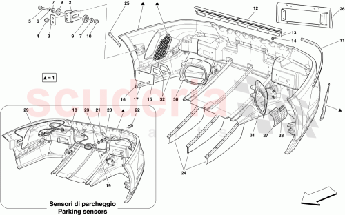 Part Diagram for Ferrari 83549710