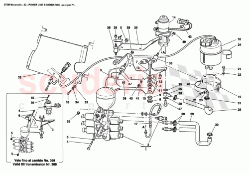 Part Diagram for Ferrari 194787