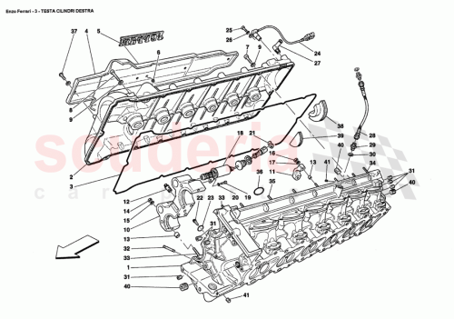 Part Diagram for Ferrari 195369