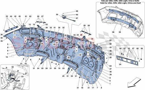 Part Diagram for Ferrari 87809400