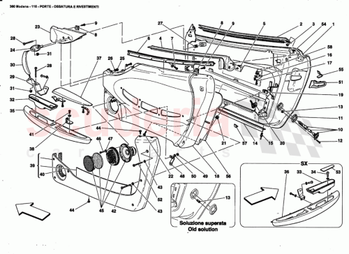 Part Diagram for Ferrari 65693000