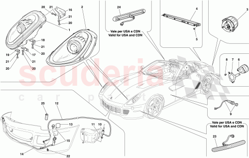 Part Diagram for Ferrari 217818