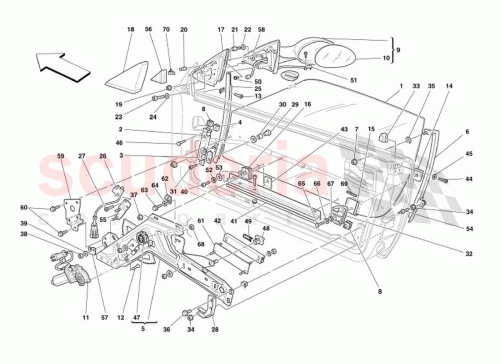 Part Diagram for Ferrari 15687870