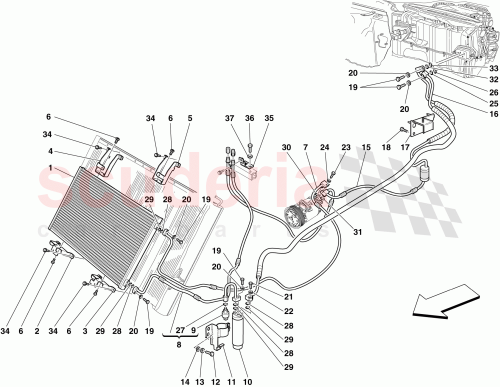 Part Diagram for Ferrari 226135