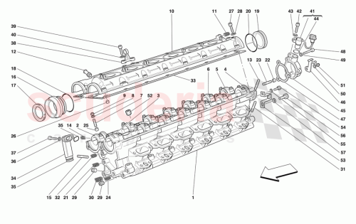 Part Diagram for Ferrari 192175