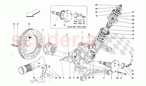 Part Diagram for Ferrari 149891