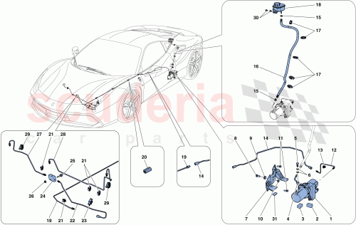 Part Diagram for Ferrari 314594